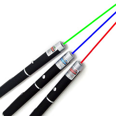 Color: Set of three - Green blue red dot laser pointer powerful laser