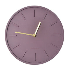 Color: E - Cement Nordic Clock Light Luxury Silent Clock Wall Clock