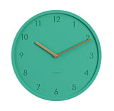 Color: F - Cement Nordic Clock Light Luxury Silent Clock Wall Clock