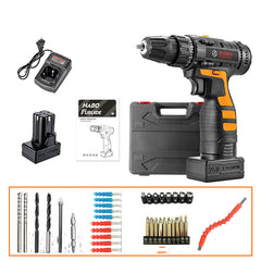 Color: 17A - 12V Lithium Electric Drill Rechargeable Multifunctional Household Electric Screwdriver