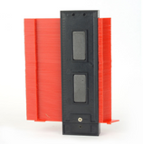 Color: Red 5inch 3pcs - Radial Ruler Contour Gauge Taker Profile Gauge