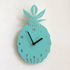 format: Green pineapple - Creative Nursery Wall Clock
