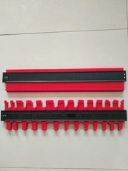 Color: Red 500mm - Radial Ruler Contour Gauge Taker Profile Gauge