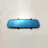 Color: Blue, Size: 2.4inch - 1080P HD Rearview Mirror Driving Recorder