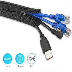 Opening Self-winding Mesh Sleeve Automobile Protective Wire Cover