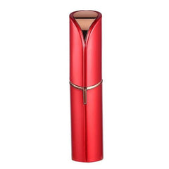 Color: Battery red - Ladies Electric Mini Hair Removal Machine Lipstick Shaver Eyebrow Trimmer