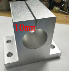 Color: Silver, Size: 10mm - Side mounting type with bracket for aluminum base