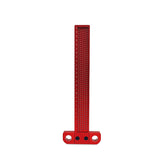 Color: T260 - T-shaped Ruler Hole Marking Ruler Drawing Mark Marking