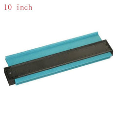 Color: Blue 10inch 2pcs - Radial Ruler Contour Gauge Taker Profile Gauge