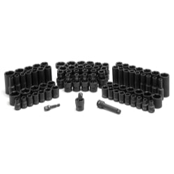 3/8 Drive 81pc Complete Impact Socket Set