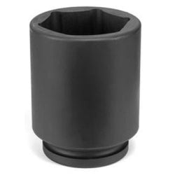 Soc 1-3/4 1"d imp 6pt dp blk