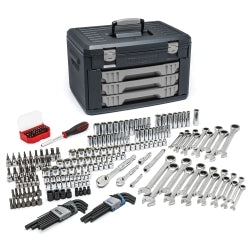 232-Piece 1/4 in., 3/8 in. Drive Metric & SAE Mech