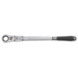 Pass thru flex head ratchet 3/8"