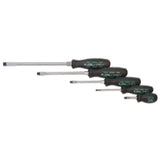 Screwdriver set slotted 5 pc set