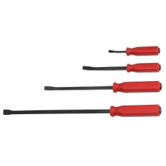 K Tool International 4 Pc Handled Pry Bar set (8", 12", 18", 24")