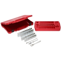 1/4" Dr 50pc Ratchet & Socket Set - SAE & Metric