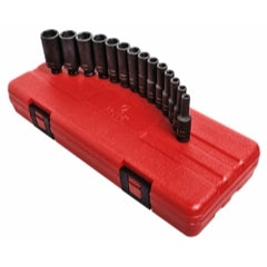 SUNEX 14-Piece 1/4 in. Drive Deep Metric Ma