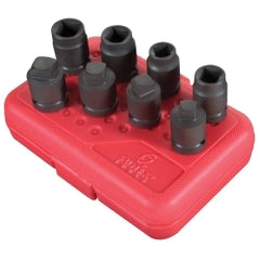 8pc 1/2"dr pipe plug socket set