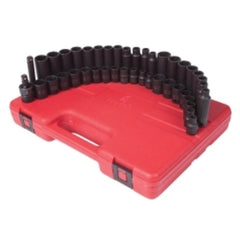 SUNEX 3/8" Drive 42 Piece SAE and Metric Master Impact S