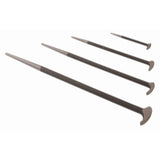 Pry bar set 4 pc hook & point 6 12 16 & 20in.