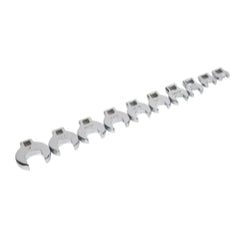 TITAN 10-PC 3/8" DR SAE CROWSFOOT WR