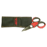 Heavy duty work shears w/belt loop sheath