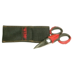 Heavy duty work shears w/belt loop sheath